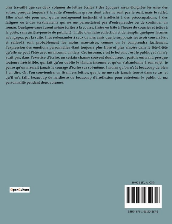Produktbild: Lettres D'un Voyageur