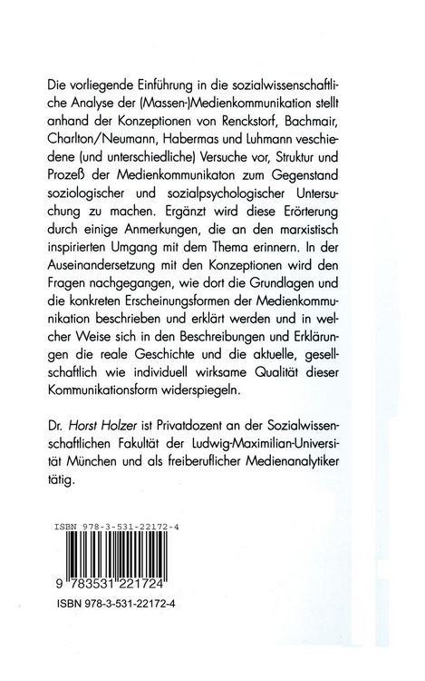 Produktbild: Medienkommunikation