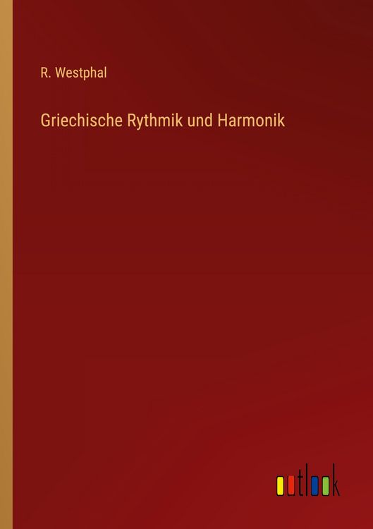 Produktbild: Griechische Rythmik und Harmonik