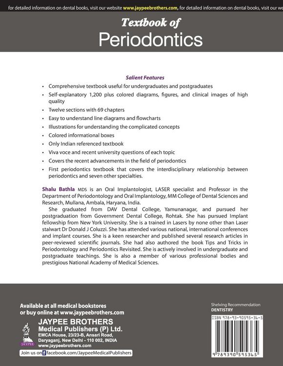 Produktbild: Textbook of Periodontics