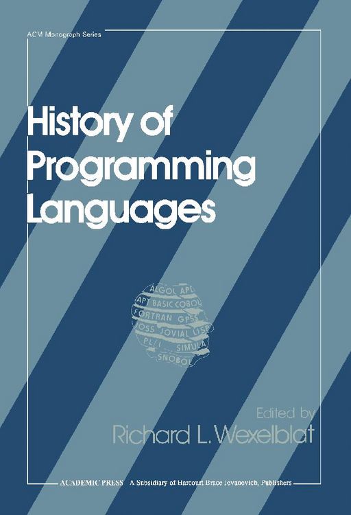 Produktbild: History of Programming Languages