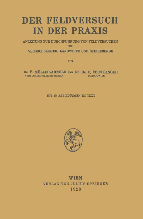 Produktbild: Der Feldversuch in der Praxis