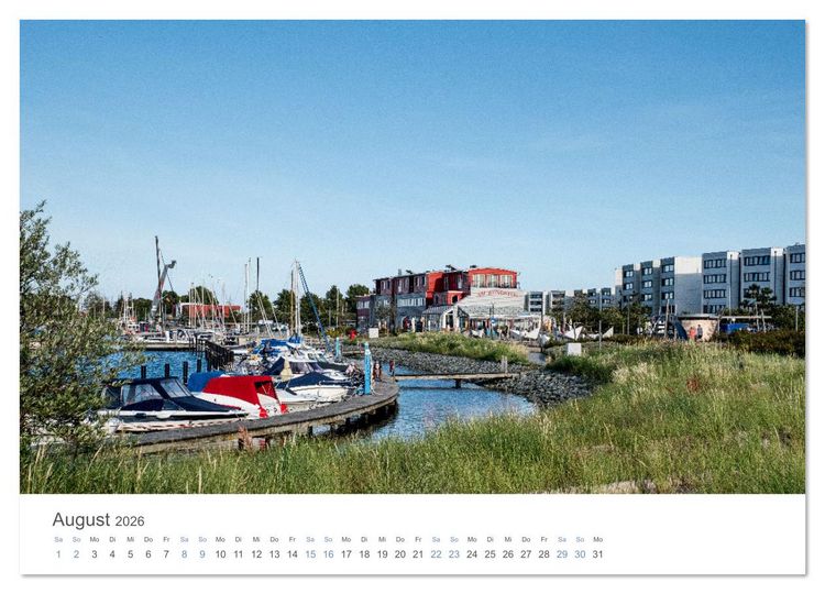 Produktbild: Die Sonneninsel Fehmarn (Wandkalender 2026 DIN A2 quer), CALVENDO Monatskalender