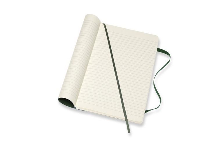 Produktbild: Moleskine Notizbuch Large/A5, Liniert, Myrtengr&uuml;n