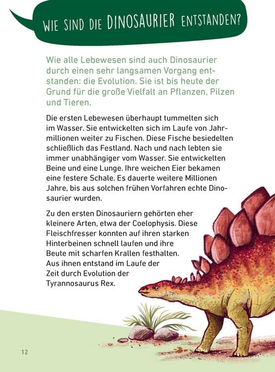Produktbild: Frag doch mal ... die Maus: Die wichtigsten Fragen zu Dinosauriern