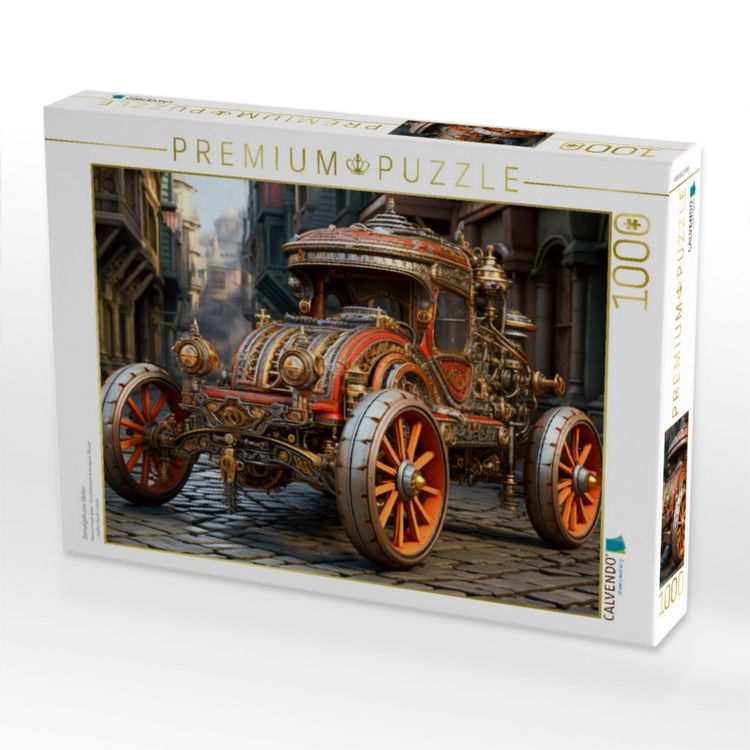 Produktbild: CALVENDO Puzzle Dampfgefl&uuml;ster Gleiter | 1000 Teile Lege-Gr&ouml;&szlig;e 64x48cm Foto-Puzzle f&uuml;r gl&uuml;ckliche Stunden