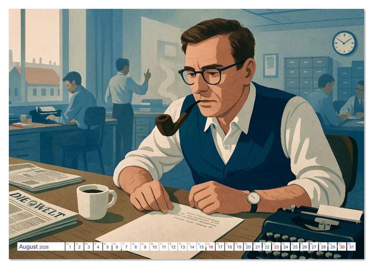 Produktbild: Siegfried Lenz (Tischkalender 2026 DIN A5 quer), CALVENDO Monatskalender