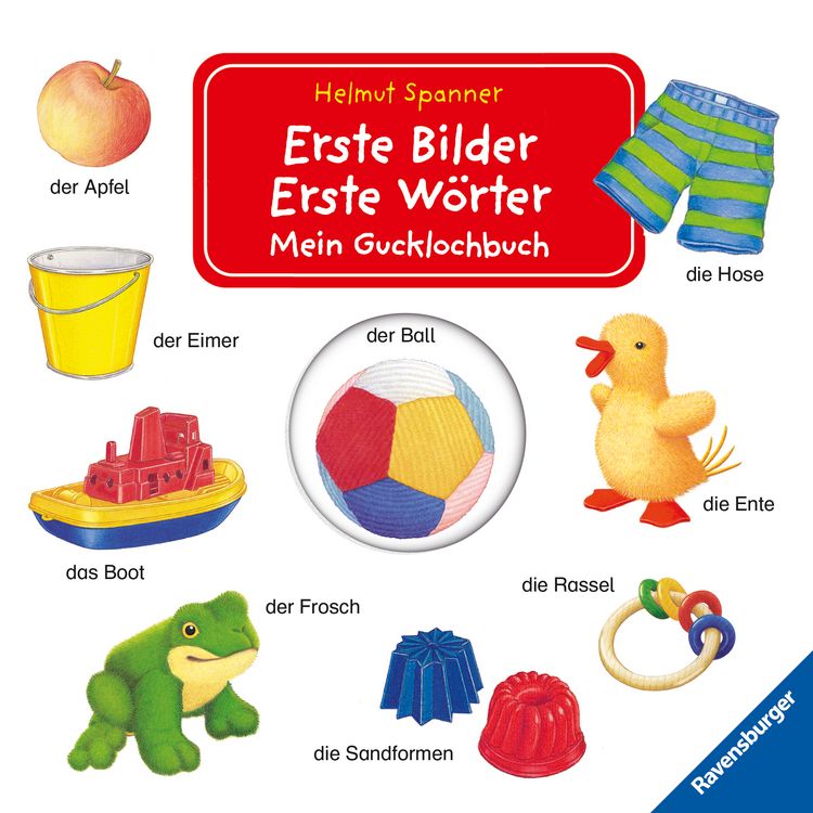 Produktbild: Erste Bilder - Erste W&ouml;rter: Mein Gucklochbuch