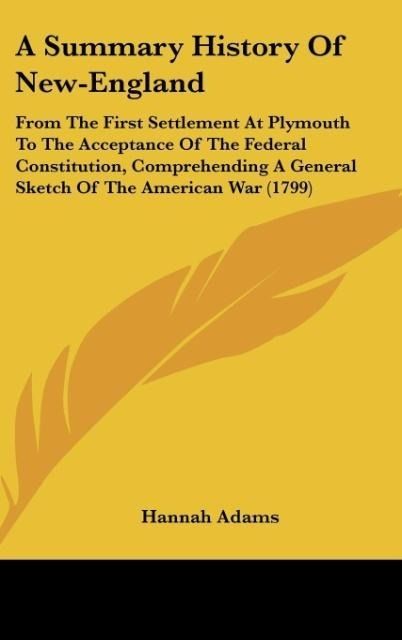 Produktbild: Adams, H: Summary History Of New-England