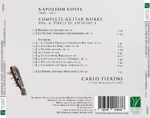 Produktbild: Complete Guitar Works Vol.6: Pieces de Concerts I