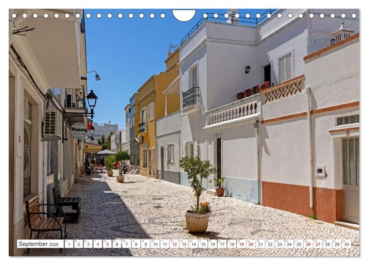 Produktbild: Die Sandalgarve - Der flache K&uuml;stenabschnitt im S&uuml;dosten Portugals (Wandkalender 2026 DIN A4 quer), CALVENDO Monatskalender