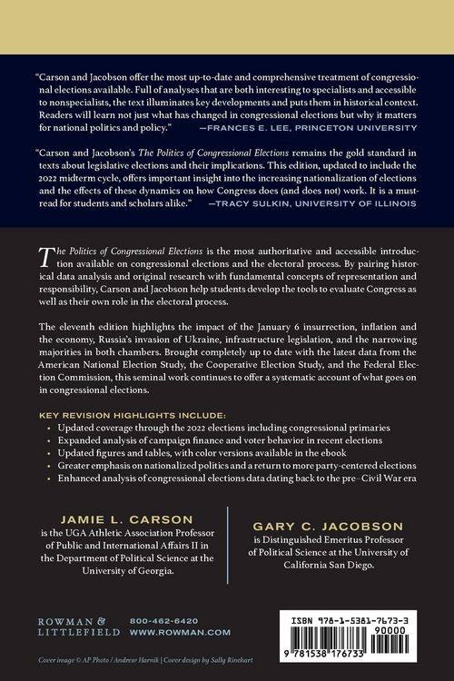 Produktbild: Politics of Congressional Elections