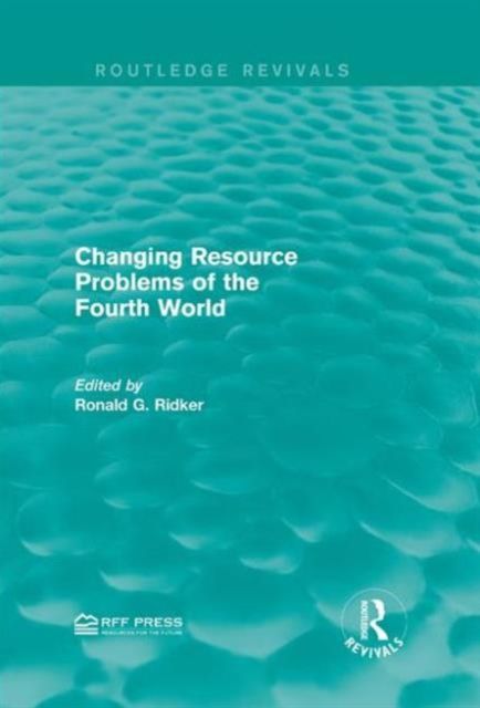 Produktbild: Changing Resource Problems of the Fourth World