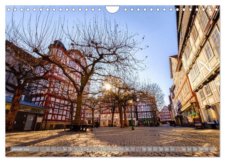 Produktbild: Ein Blick auf Melsungen (Wandkalender 2026 DIN A4 quer), CALVENDO Monatskalender