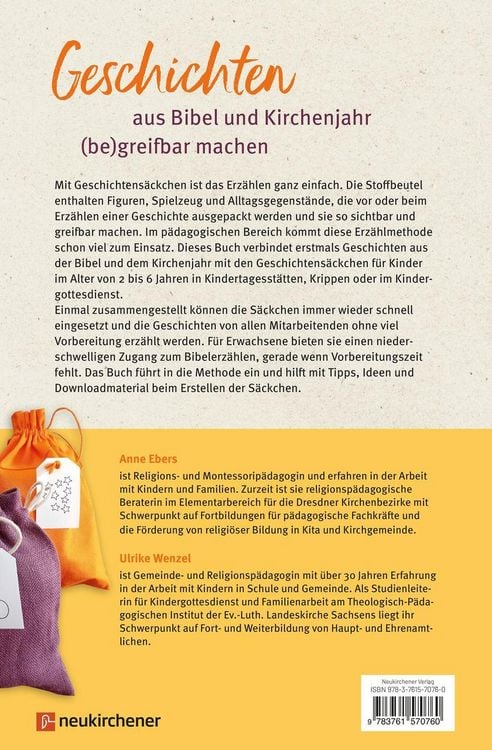 Produktbild: Mit Geschichtens&auml;ckchen durch Bibel und Kirchenjahr