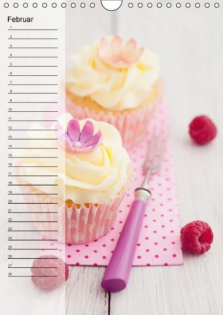 Produktbild: Geb&auml;ck-Couture K&uuml;chenplaner (Wandkalender immerw&auml;hrend DIN A4 hoch)