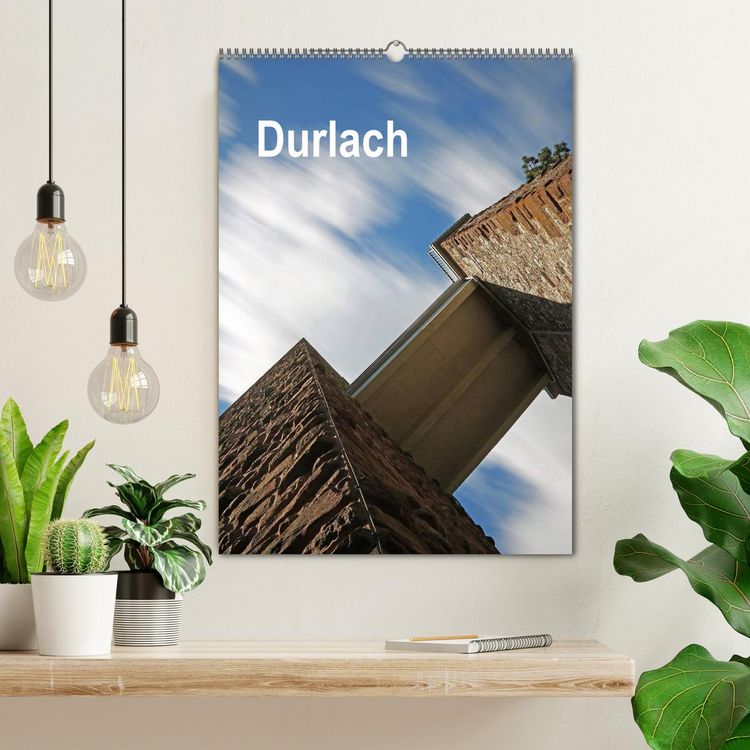 Produktbild: Durlach (Wandkalender 2026 DIN A2 hoch), CALVENDO Monatskalender