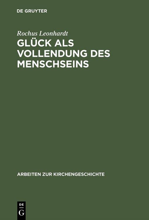 Produktbild: Gl&uuml;ck als Vollendung des Menschseins