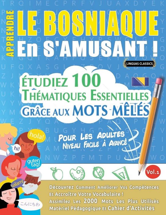 Produktbild: APPRENDRE LE BOSNIAQUE EN S'AMUSANT - POUR LES ADULTES