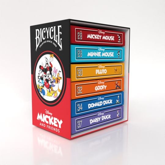 Produktbild: Bicycle&reg; Disney Mickey & Friends Box Set (Designer Spielkarten, Poker, Skat...)