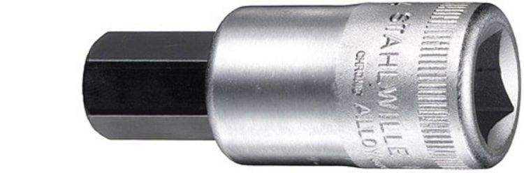 Produktbild: Steckschl&uuml;sseleinsatz 54 1/2 Zoll Innen-6-kant SW 5mm L.60mm STAHLWILLE