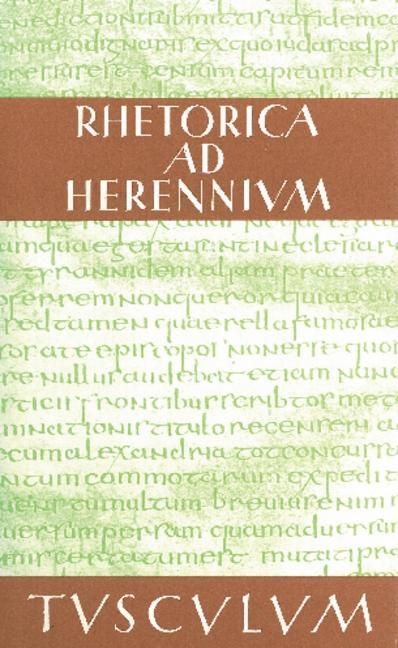 Produktbild: Rhetorica ad Herennium