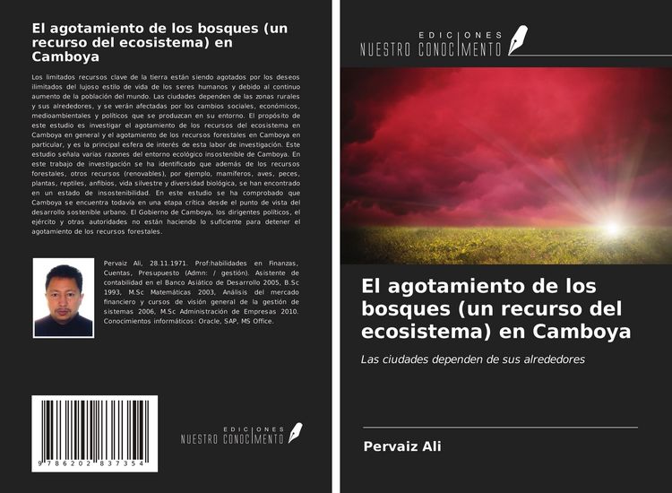 Produktbild: El agotamiento de los bosques (un recurso del ecosistema) en Camboya