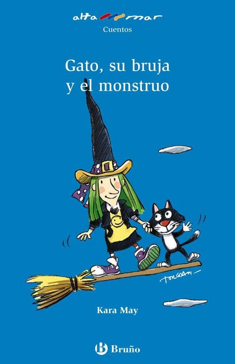 Produktbild: Gato, su bruja y el monstruo, Educaci&oacute;n Primaria, 1 ciclo. Libro de lectura del alumno