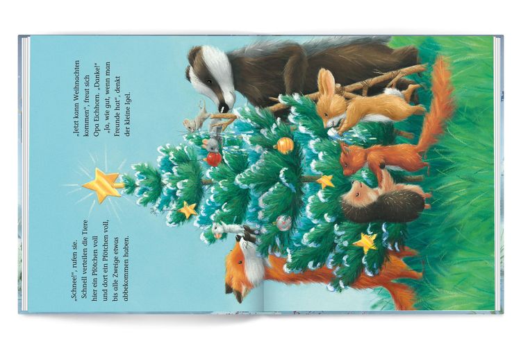 Produktbild: Der kleine Igel und die Schneem&auml;use