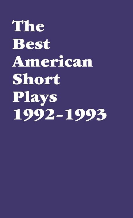 Produktbild: Best American Short Plays 1992-1993