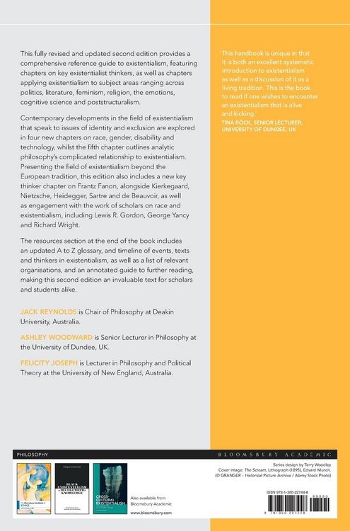 Produktbild: The Bloomsbury Handbook of Existentialism