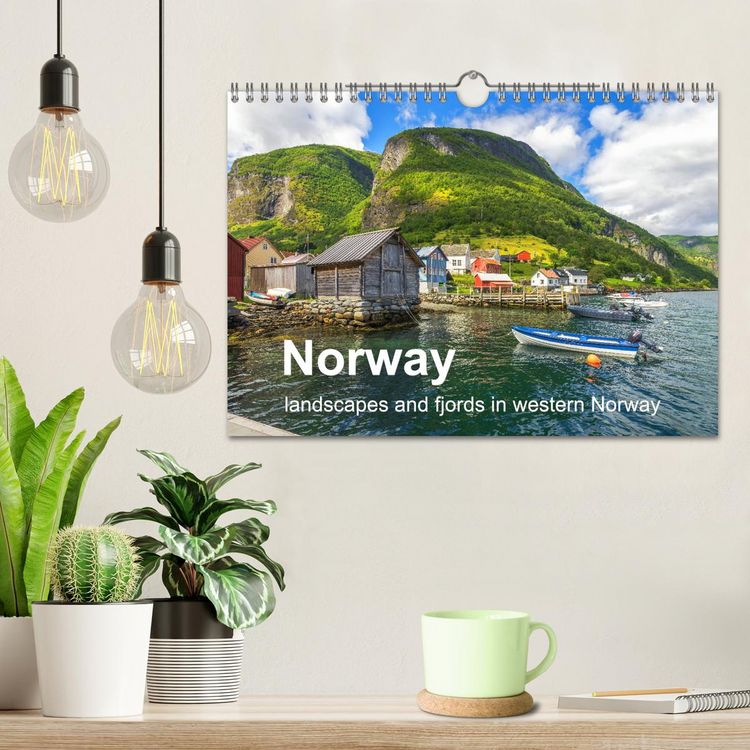 Produktbild: Norway - landscapes and fjords in western Norway (Wall Calendar 2026 DIN A4 landscape), CALVENDO 12 Month Wall Calendar