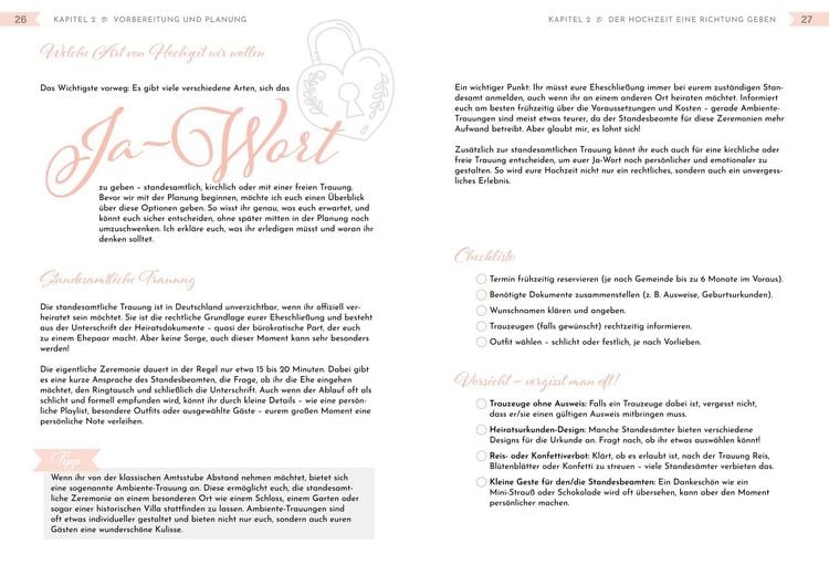 Produktbild: Unser Hochzeitsplaner - Wedding Planer und Erinnerungsalbum