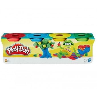 Produktbild: Play-Doh 4er-Pack 224gr, 6x20,5cm