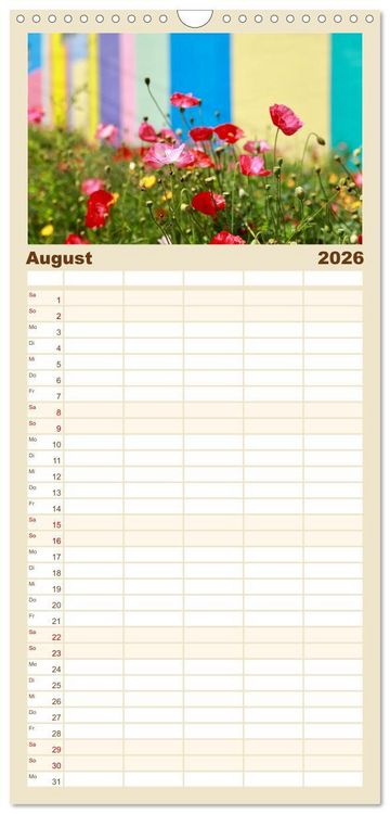 Produktbild: Familienplaner 2026 - 12 Gr&uuml;nde, Vancouver zu lieben. mit 5 Spalten (Wandkalender, 21 x 45 cm) CALVENDO