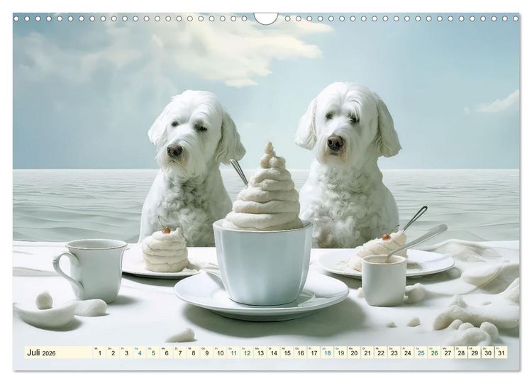 Produktbild: Die Desserttafel ist gedeckt - Humorbilder (Wandkalender 2026 DIN A3 quer), CALVENDO Monatskalender