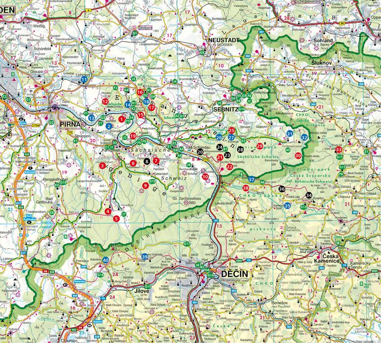 Produktbild: ErlebnisWandern mit Kindern Elbsandsteingebirge