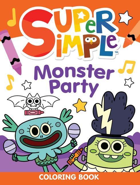 Produktbild: Super Simple(TM) Monster Party Coloring Book