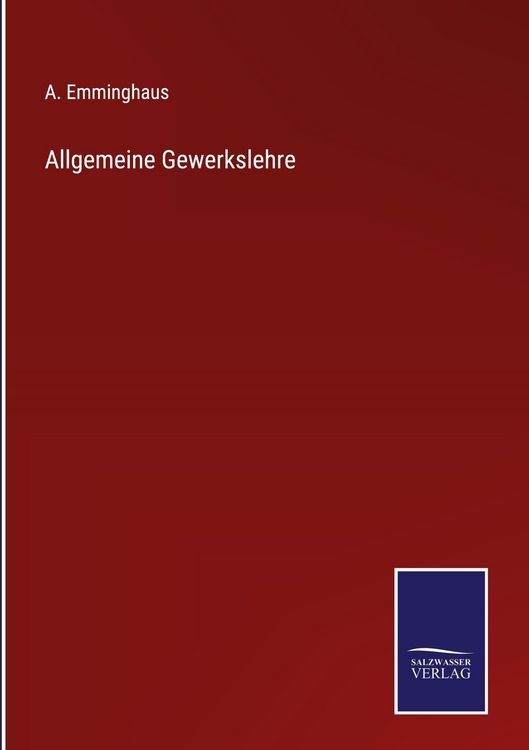 Produktbild: Allgemeine Gewerkslehre