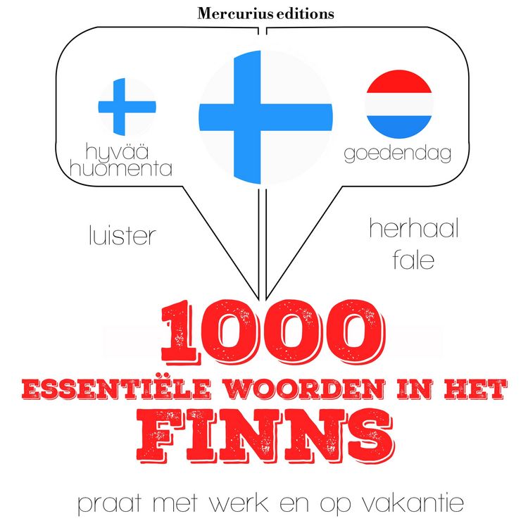 Produktbild: 1000 essenti&euml;le woorden in het Fins