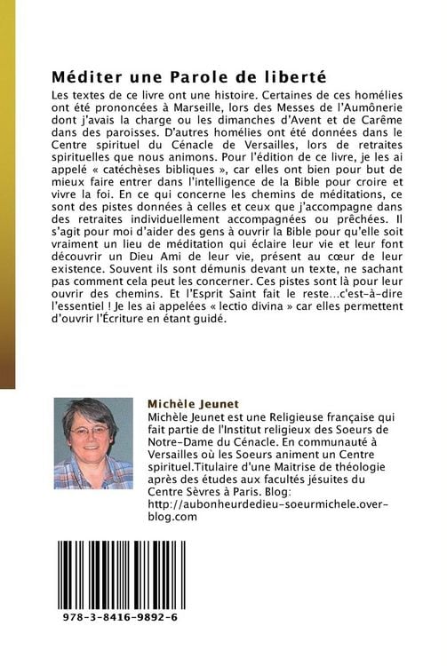 Produktbild: M&eacute;diter une Parole de libert&eacute;