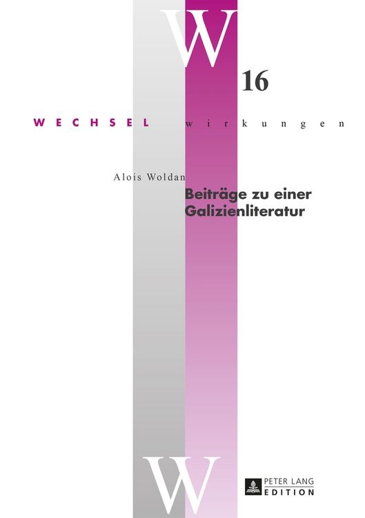 Produktbild: Beitr&auml;ge zu einer Galizienliteratur