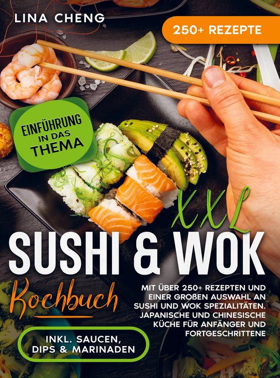 Produktbild: XXL Sushi & WOK Kochbuch
