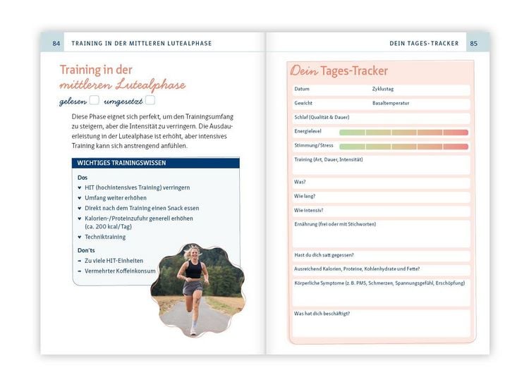 Produktbild: Frauen trainieren anders. Dein Trainingstagebuch