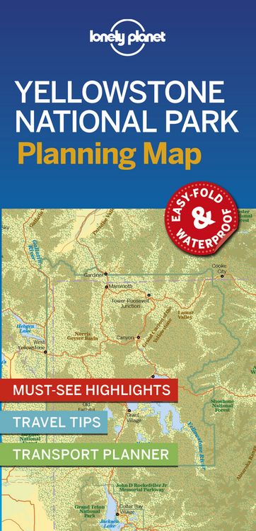 Produktbild: Lonely Planet Yellowstone National Park Planning Map