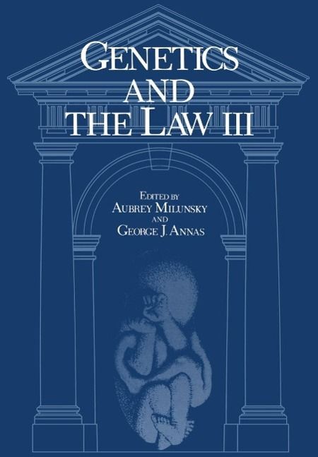 Produktbild: Genetics and the Law III