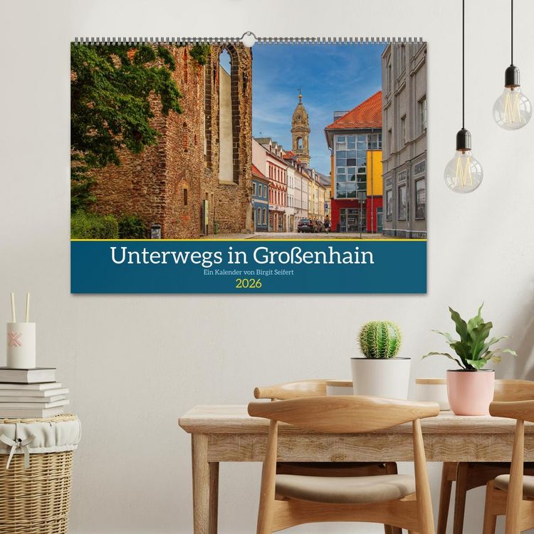 Produktbild: GROSSENHAIN 2026 (Wandkalender 2026 DIN A2 quer), CALVENDO Monatskalender