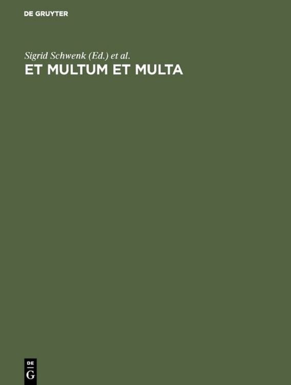Produktbild: Et Multum et Multa