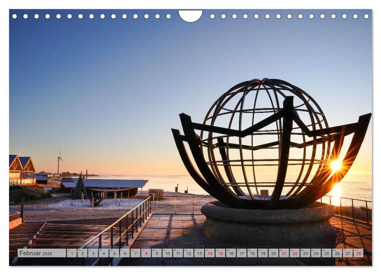 Produktbild: Westj&uuml;tland - D&auml;nemarks Westen erleben (Wandkalender 2026 DIN A4 quer), CALVENDO Monatskalender