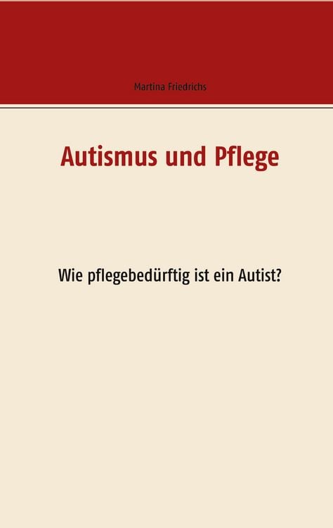 Produktbild: Autismus und Pflege